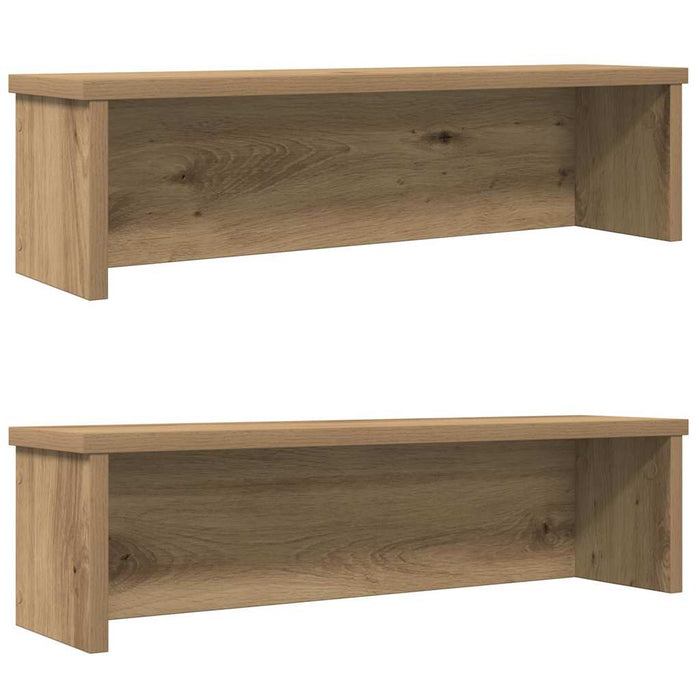 Rafturi de bucătărie stivuibile 2 buc Stejar Artisan 50x15x16cm - WALTI WALTI