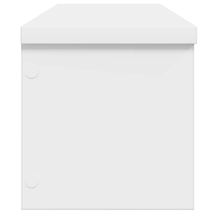 Suport de bucătărie stivuibil, alb, 60x15x16 cm, lemn prelucrat - WALTI WALTI