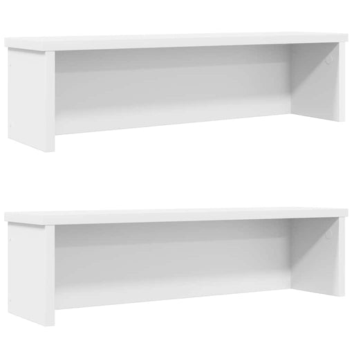 Rafturi de bucătărie stivuibile 2 buc Alb 60x15x16 cm - WALTI WALTI