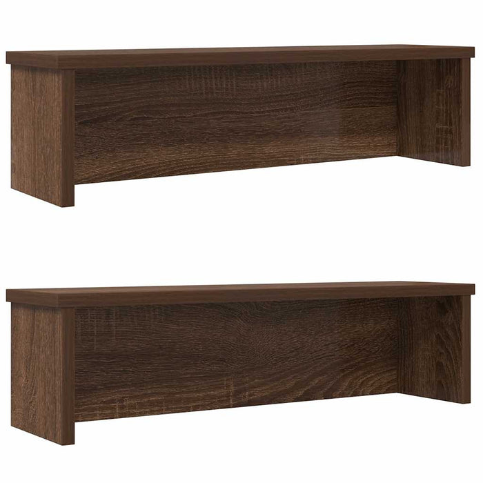 Rafturi de bucătărie stivuibile 2 buc Stejar maro 60x15x16 cm WALTI