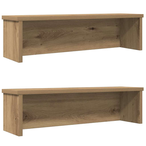 Rafturi de bucătărie stivuibile 2 buc Stejar Artisan 60x15x16cm - WALTI WALTI
