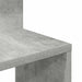 Raft de perete pentru colț, gri beton, 32x32x127,5 cm, PAL - WALTI WALTI