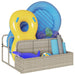 Suport plutitor pentru piscină, gri deschis, 110x100x57 cm, poliratan - WALTI WALTI