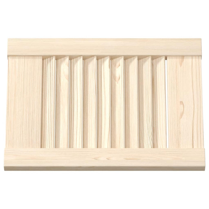 Ușă de dulap cu grilaj 39,5x29,5 cm din lemn masiv de pin - WALTI WALTI