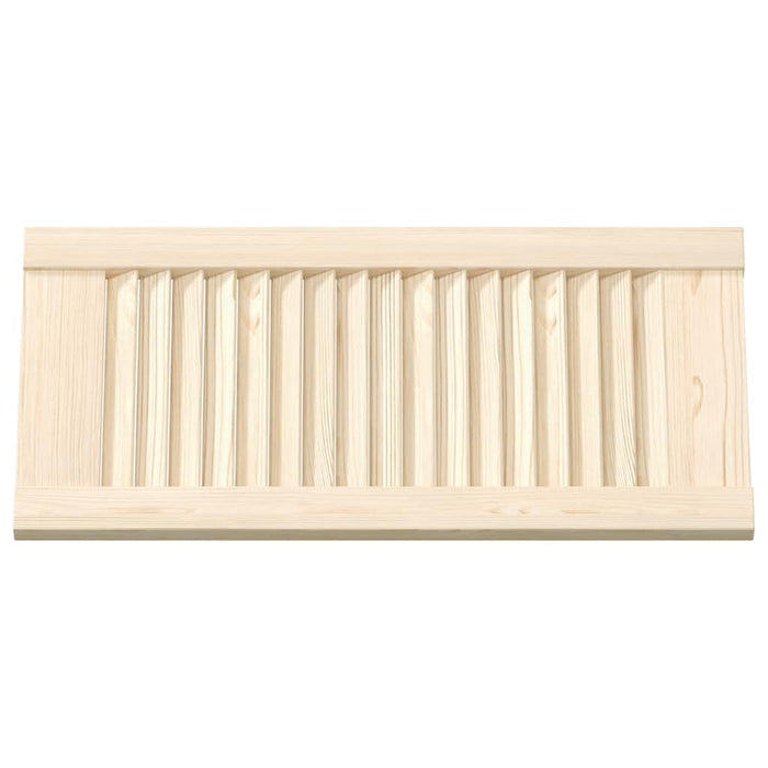Ușă de dulap cu grilaj 61,5x29,5 cm din lemn masiv de pin - WALTI WALTI