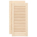 Uși de dulap design lambriu 2 buc. 61,5x29,5 cm lemn masiv pin - WALTI WALTI