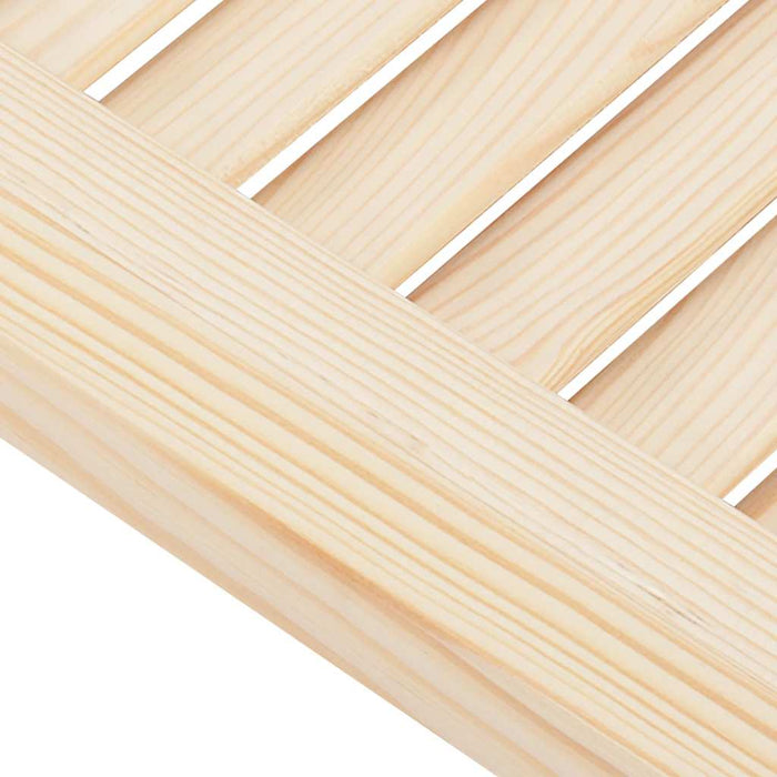 Ușă de dulap cu grilaj 99x29,5 cm din lemn masiv de pin - WALTI WALTI