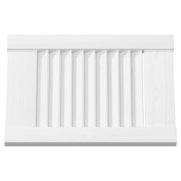 Ușă de dulap cu grilaj alb 39,5x29,5 cm - WALTI WALTI