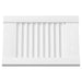 Ușă de dulap cu grilaj alb 39,5x29,5 cm - WALTI WALTI