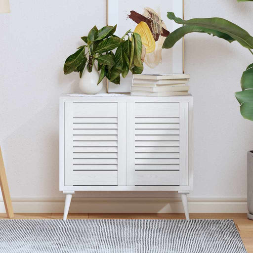 Uși de dulap design cu lavră 2 buc Alb 39,5x29,5 cm - WALTI WALTI