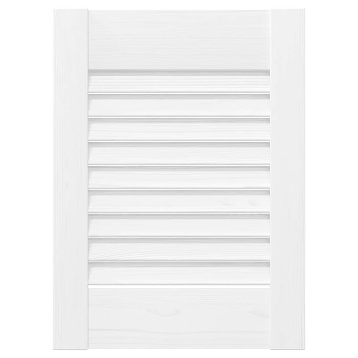 Uși de dulap design cu lavră 4 buc Alb 39,5x29,5 cm - WALTI WALTI