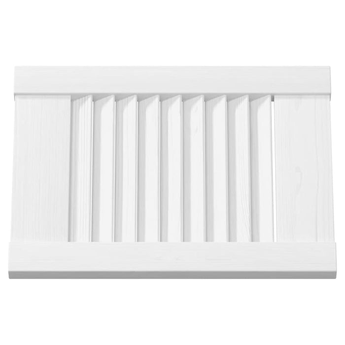 Uși de dulap design cu lavră 4 buc Alb 39,5x29,5 cm - WALTI WALTI