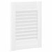 Uși de dulap design cu lavră 4 buc Alb 39,5x29,5 cm - WALTI WALTI