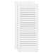 Uși de dulap design cu perioare 2 buc Alb 61,5x29,5 cm - WALTI WALTI