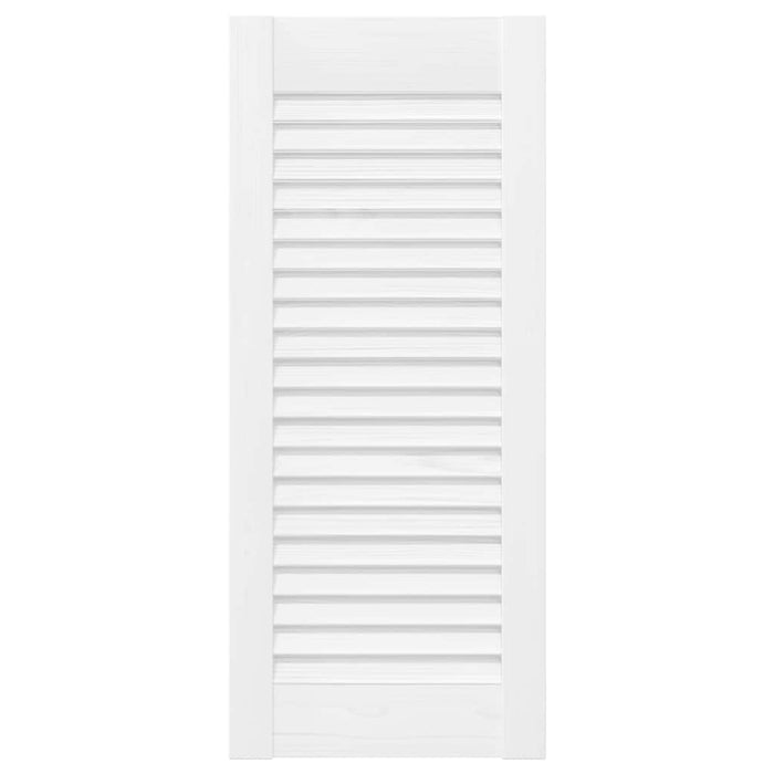 Uși de dulap design cu perioare 2 buc Alb 61,5x29,5 cm - WALTI WALTI
