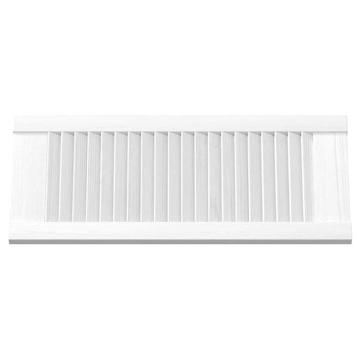 Uși de dulap design cu perioare 2 buc Alb 61,5x29,5 cm - WALTI WALTI