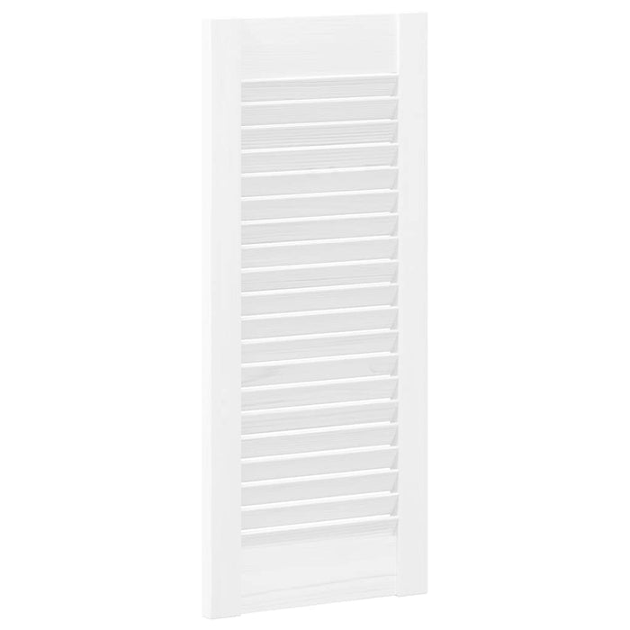 Uși de dulap design cu perioare 2 buc Alb 61,5x29,5 cm - WALTI WALTI