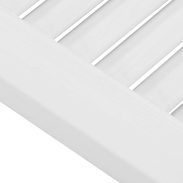 Uși de dulap design cu perioare 2 buc Alb 61,5x29,5 cm - WALTI WALTI