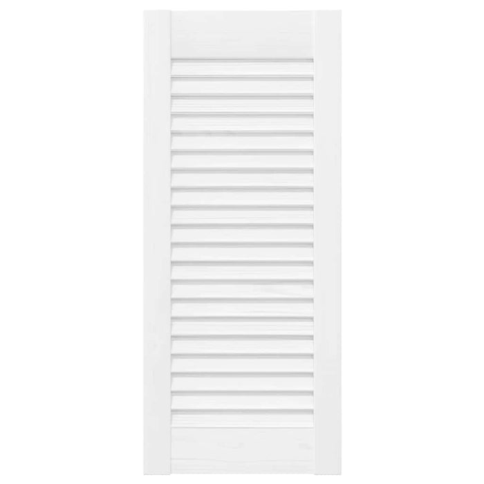 Uși de dulap design cu perioare 4 buc Alb 61,5x29,5 cm - WALTI WALTI