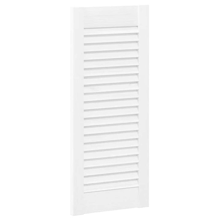 Uși de dulap design cu lavră 2 buc Alb 69x29,5 cm - WALTI WALTI