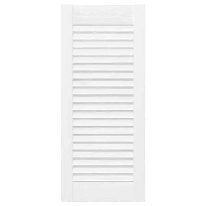 Uși de dulap design cu lavră 2 buc Alb 69x29,5 cm - WALTI WALTI