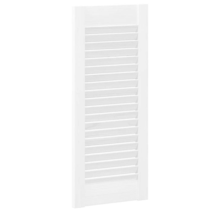 Uși de dulap design cu lavră 2 buc Alb 69x29,5 cm - WALTI WALTI