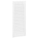 Uși pentru dulapuri design cu grilaj 4 buc Alb 69x29,5 cm - WALTI WALTI