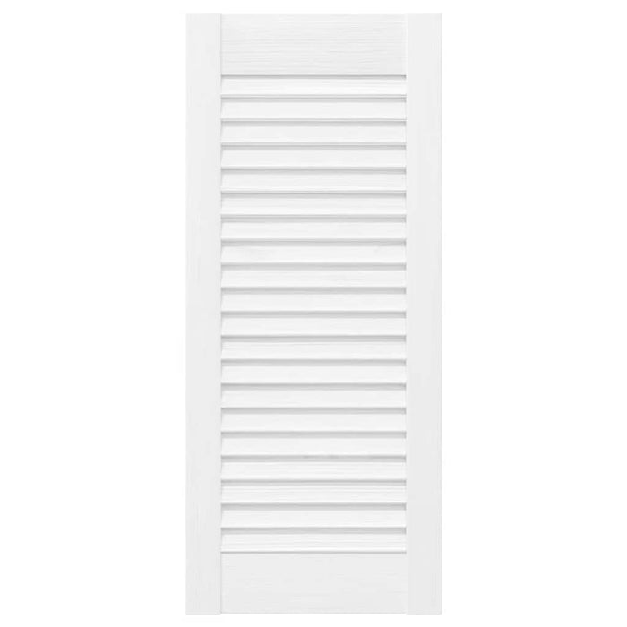 Uși pentru dulapuri design cu grilaj 4 buc Alb 69x29,5 cm - WALTI WALTI