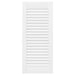 Uși pentru dulapuri design cu grilaj 4 buc Alb 69x29,5 cm - WALTI WALTI