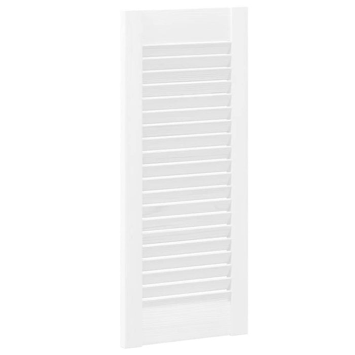 Uși pentru dulapuri design cu grilaj 4 buc Alb 69x29,5 cm - WALTI WALTI