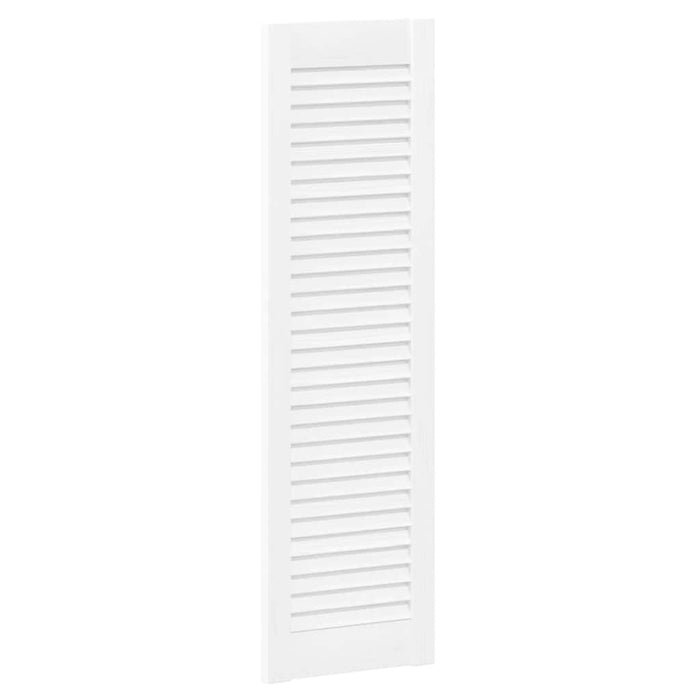 Ușă de dulap cu grilaj alb 99x29,5 cm - WALTI WALTI