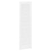 Ușă de dulap cu grilaj alb 99x29,5 cm - WALTI WALTI
