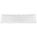 Ușă de dulap cu grilaj alb 99x29,5 cm - WALTI WALTI