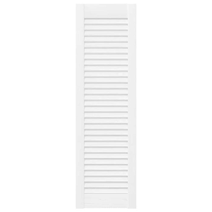 Uși de dulap design cu perioare 2 buc Alb 99x29,5 cm - WALTI WALTI