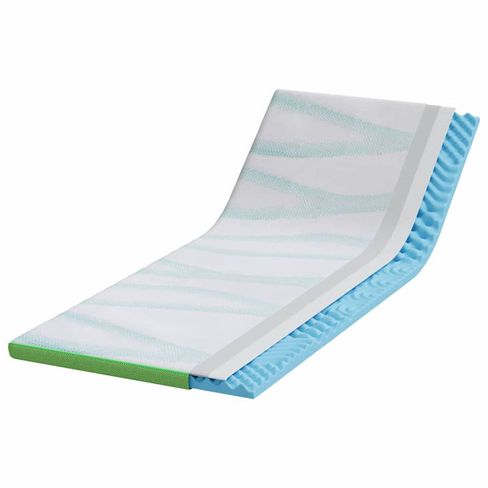 Suport pentru saltea Alb și Verde 80 x 200 cm Material jacquard - WALTI WALTI