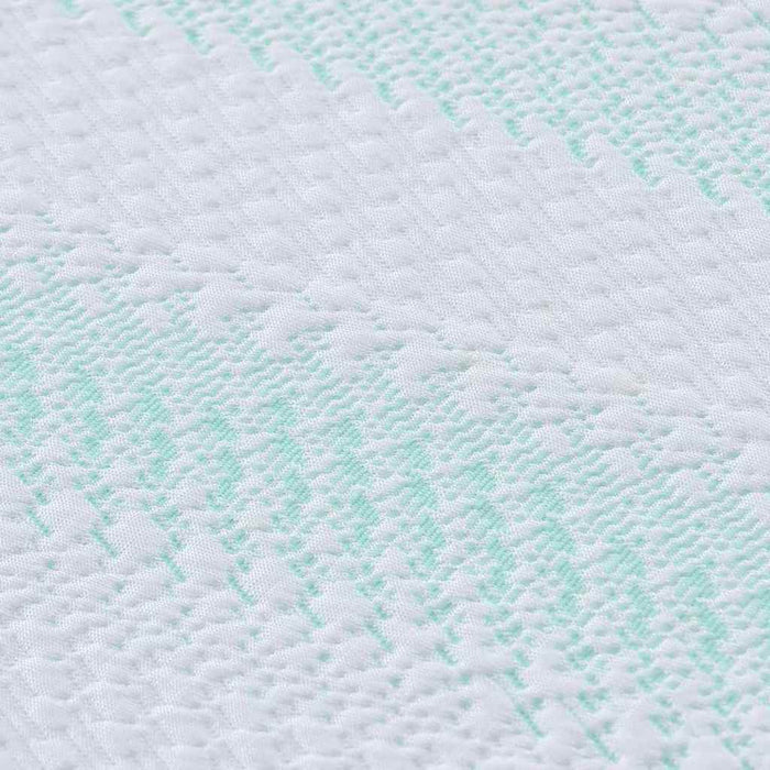 Suport pentru saltea Alb și Verde 90 x 190 cm Material jacquard - WALTI WALTI