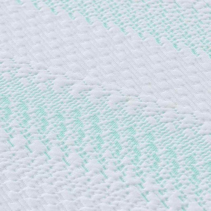 Suport pentru saltea Alb și Verde 70 x 200 cm Material jacquard WALTI