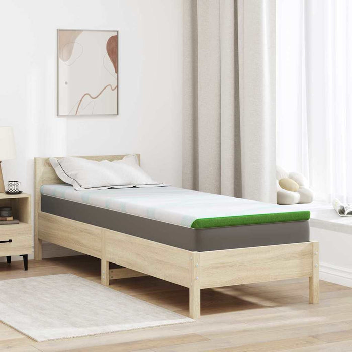 Suport pentru saltea Alb și Verde 70 x 200 cm Material jacquard WALTI