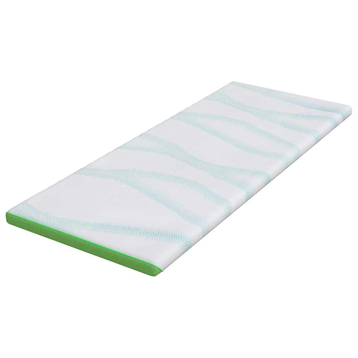 Suport pentru saltea Alb și Verde 70 x 200 cm Material jacquard WALTI