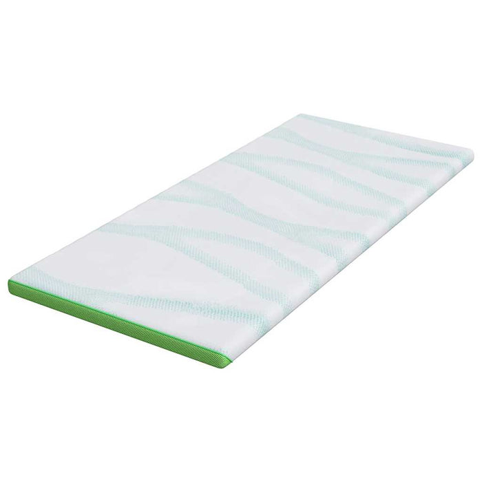 Suport pentru saltea Alb și Verde 90 x 190 cm Material jacquard - WALTI WALTI