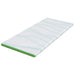 Suport pentru saltea Alb și Verde 90 x 200 cm Material jacquard - WALTI WALTI