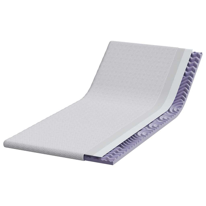 Suport pentru saltea Alb 90 x 190 cm Material jacquard WALTI