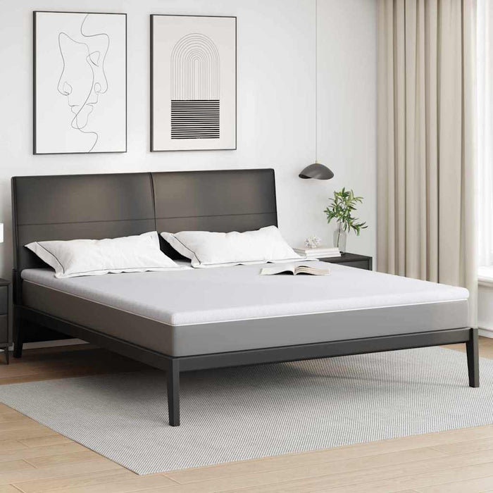 Suport pentru saltea Alb 200 x 200 cm Material jacquard WALTI