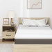 Suport pentru saltea Alb 90 x 200 cm Material jacquard - WALTI WALTI