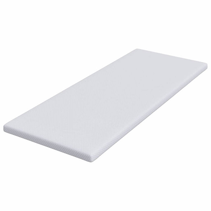 Topper din spumă cu memorie 70 x 200 cm Thick Moale Alb - WALTI WALTI