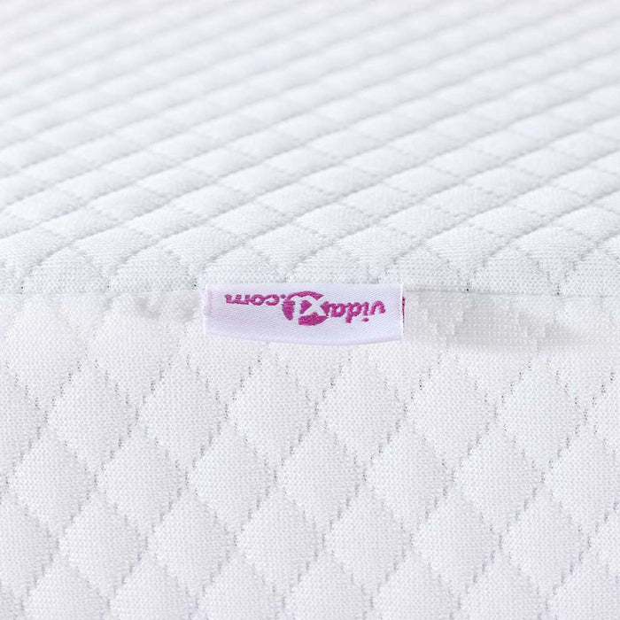 Topper din spumă cu memorie 140 x 190 cm Thick Moale Alb WALTI