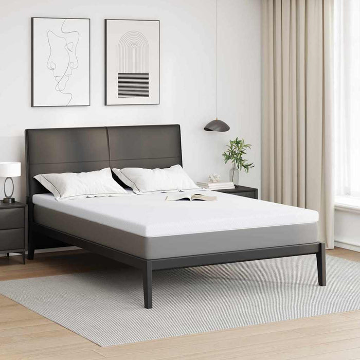 Topper din spumă cu memorie 140 x 190 cm Thick Moale Alb WALTI