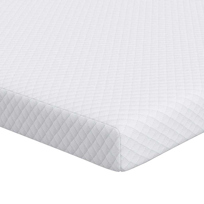 Topper din spumă cu memorie 140 x 190 cm Thick Moale Alb WALTI