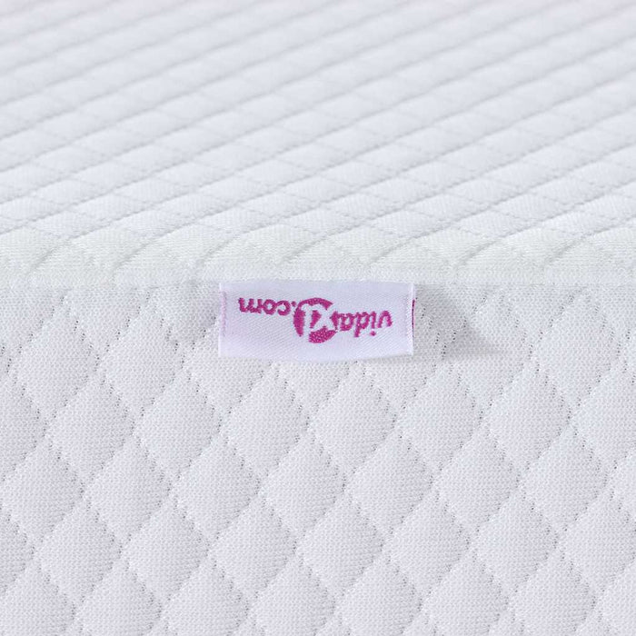 Topper din spumă cu memorie 160 x 200 cm Thick Moale Alb WALTI
