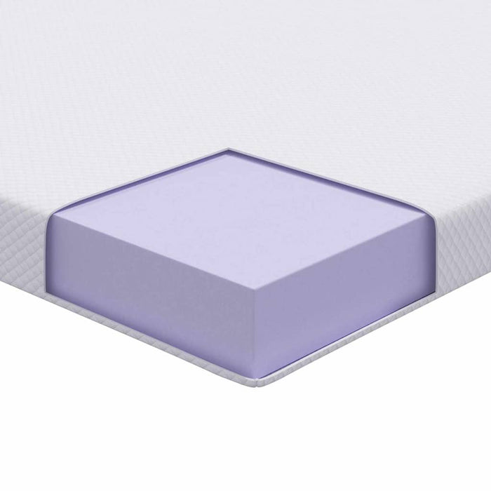 Topper din spumă cu memorie 160 x 200 cm Thick Moale Alb WALTI